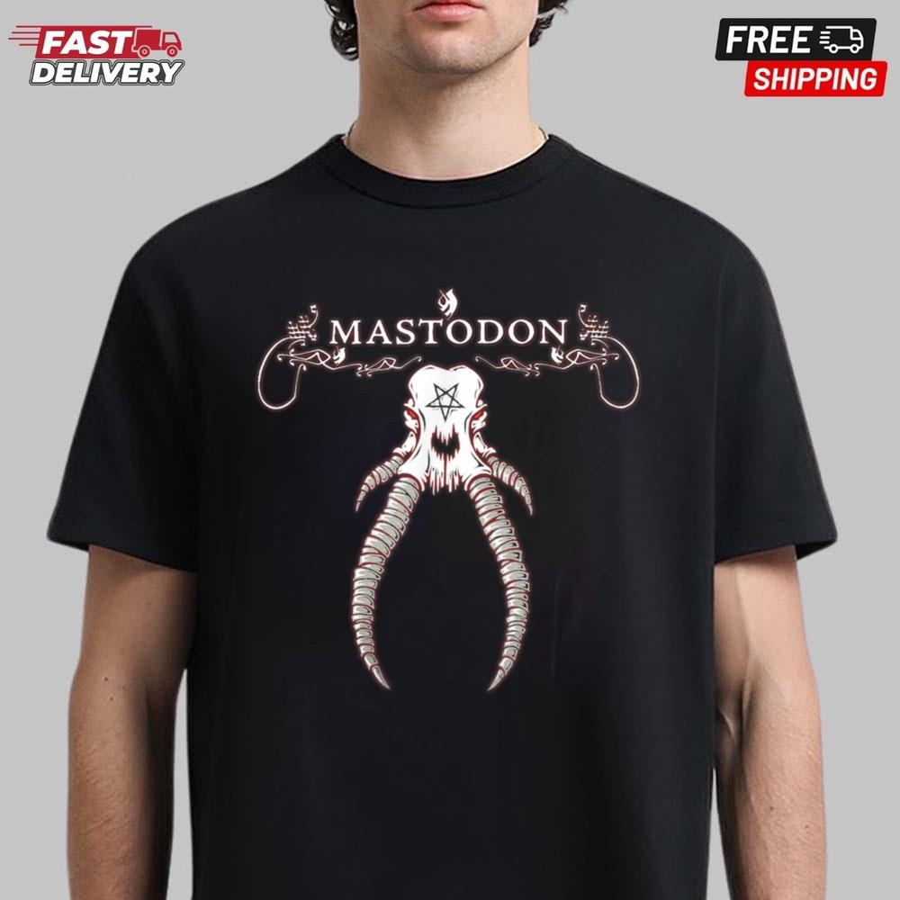 Mastodon Blood Mountain T-Shirt Heavy Metal Band Shirt Gift for Fans Unisex T-Shirt