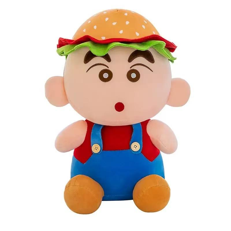 Cute cute burger small new rag doll doll doll sleeping pillow cushion for girls gift