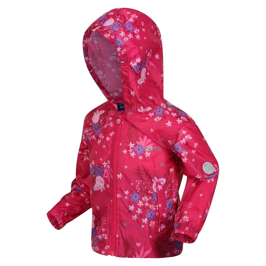 Regatta Childrens/Kids Peppa Pig Packaway Waterproof Jacket