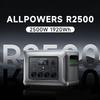 ALLPOWERS R2500 V2 Portable Power Station, 2500W 1920Wh LFP Battery, WiFi Bluetooth UPS Solar Generator for Home Emergency Camping