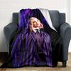 1pc Addams Family Wednesday Enid1 Blanket, Gift, for Men and Women, Soft Blanket, Good for Sofa Bed Couch Travel, Lightweight Flannel Blanket