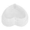 Silicone Mold Non Stick Heart Shaped Mousse Cake Mould Bakeware DIY Baking Accessory White
