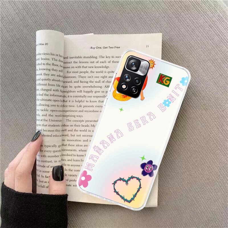Чехол для телефона Karol G Manana Sera Bonito Для Xiaomi Redmi Note 14 Pro 12 Plus 12S 10 11 Pro 4G 5G 9T 9S 8T 10S 11T 11S 11E 9 8 Coqu