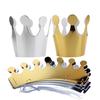 (Great home)10Pcs Kids Adult Birthday Hats Cap Crown Ss Party Decoration Paper