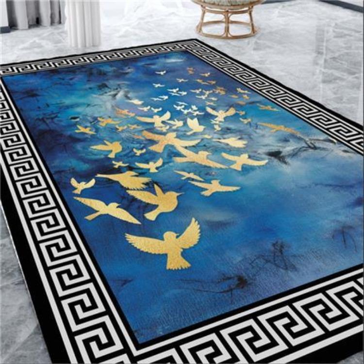 Nordic Carpet Simple Modern Спальня Полная Милая Гостиная Гостиная Ковер Современный Простой Напольный Коврик