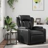 VidaXL Recliner Armchair, Relaxation Chair with Cup Holders, Seat with Backrest and Armrests Living Room, 372427