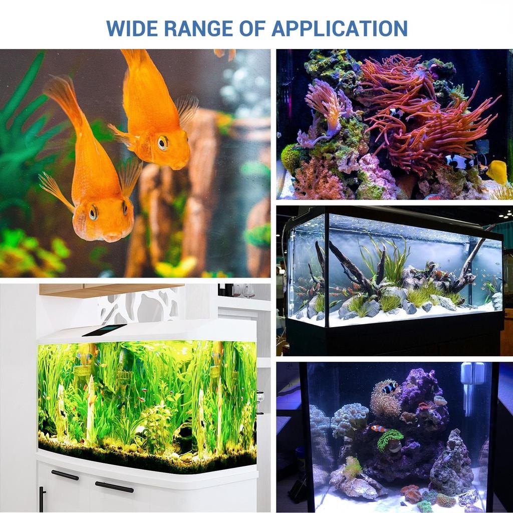 20L Display Quiet Fish Tank Cooling System for Fish Water Grass Coral Shrimp Farming Aquarium Chiller LCD Aquarium Cooler