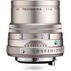 Pentax HD 77 мм Limited Серебристый Средний Телефото Фикс-объектив 27890 PENTAX-FA F1.8