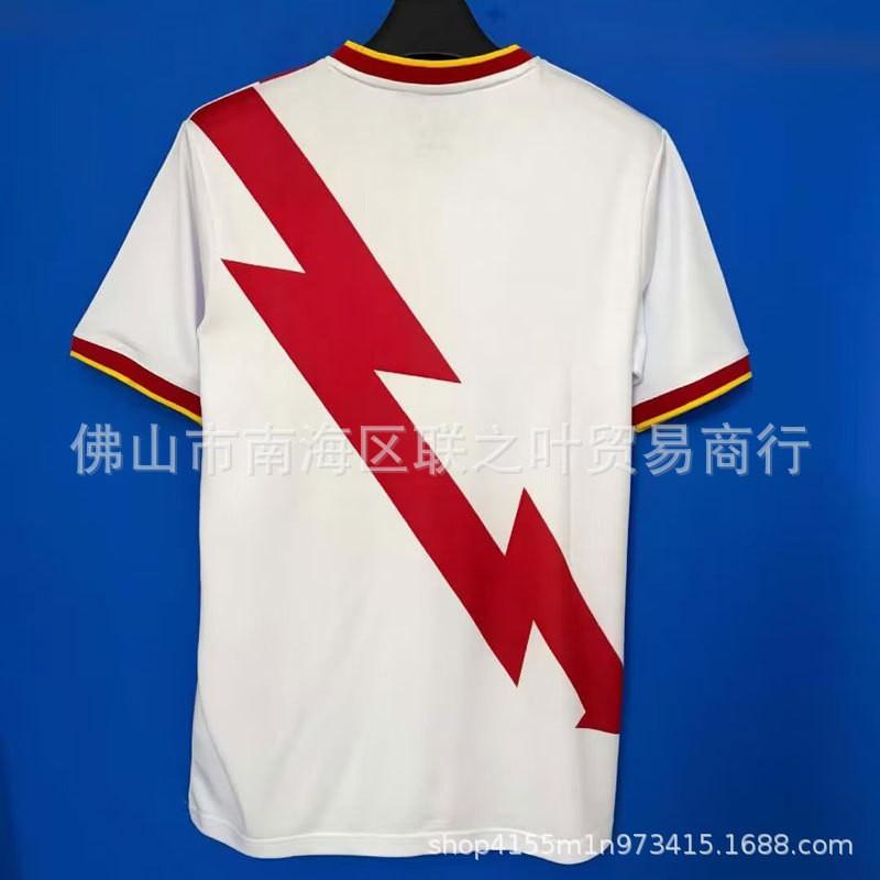 2026-2027 La Liga Rayo Vallecano Home/Away Jersey J. Rodriguez 10 Garcia 18 Short Sleeve Football Shirt Men Adult