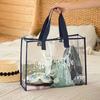 Прозрачная водонепроницаемая портативная косметичка большая вместительная дорожная сумка мочалка Able ПВХ пляжная сумка
