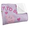 Peppa Pig Granny To Be Granny Pig Blanket
