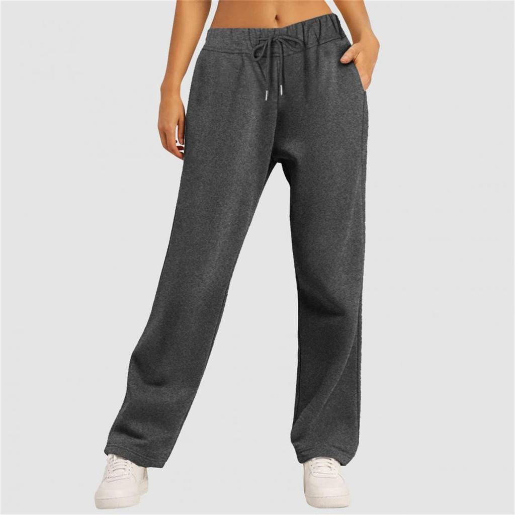 Women's High Waisted Wide Leg Sweatpants Casual Yoga Jogger Pants