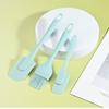 3pcs Mixer Oil Brush Kitchen Baking Tool Silicone Spatula Non Stick 3Pcs Cream Scraper DIY Bread Cake Butter Spatula