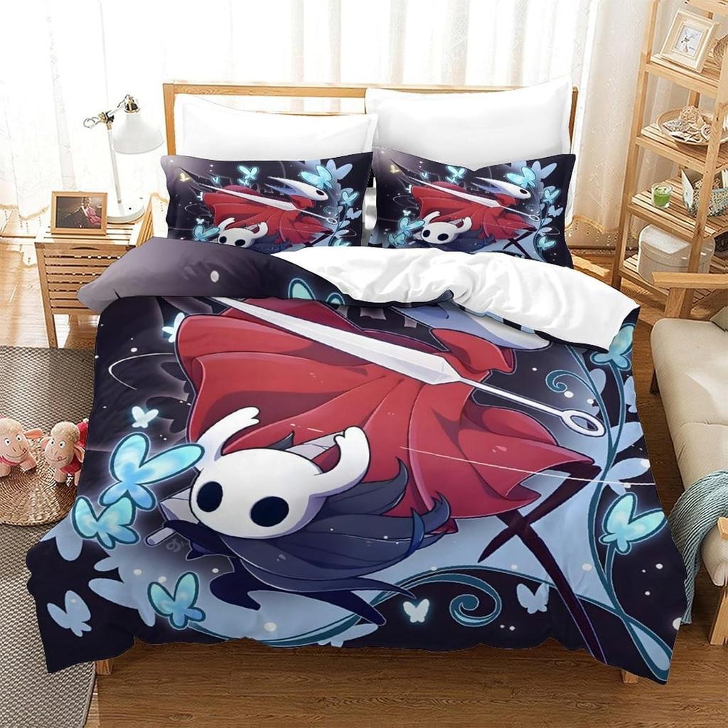 Hollow Knight Game 3D Print Duvet Cover Set King Queen Double Full Twin Single Size Bed Linen Set Children Gift