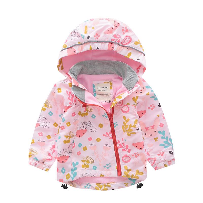Children's Velvet Ski Jacket – Windproof, Hooded Fleece for Spring & Autumn, Trendy Design for Kids