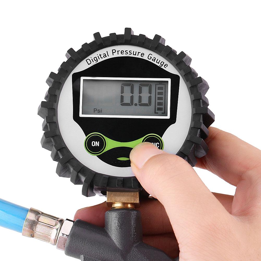 Car Vehicle Digital Tyre Tire   Pressure Inflator Gauge Meter  Tire Inflator Pressure Gauge Tire Pressure Meter