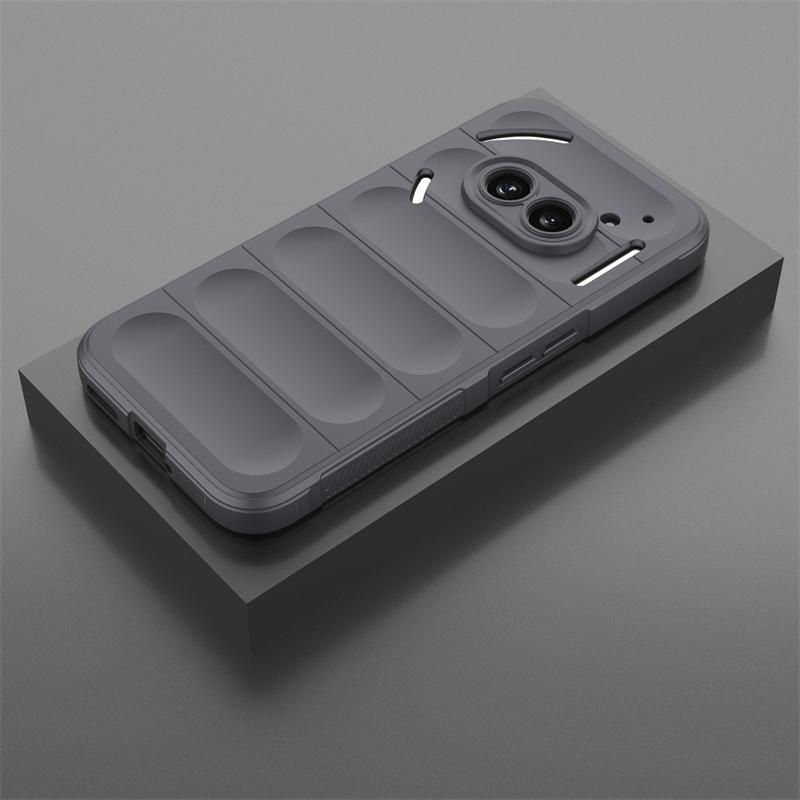 Для Чехла для Nothing Phone 2a для Чехла для Nothing Phone 2a Ударопрочный Funda Coque Силиконовый Резиновый чехол на заднюю панель телефона для Nothing Phone 2a
