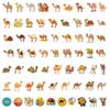 60 шт. наклейки Camel, водонепроницаемые самоклеящиеся декоративные наклейки для ноутбука, скейтборда, гитары, скрапбукинга