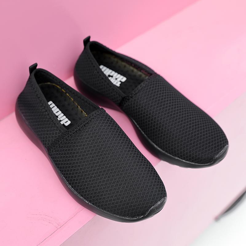 Летние женские ультралегкие дышащие кроссовки большого размера из сетки