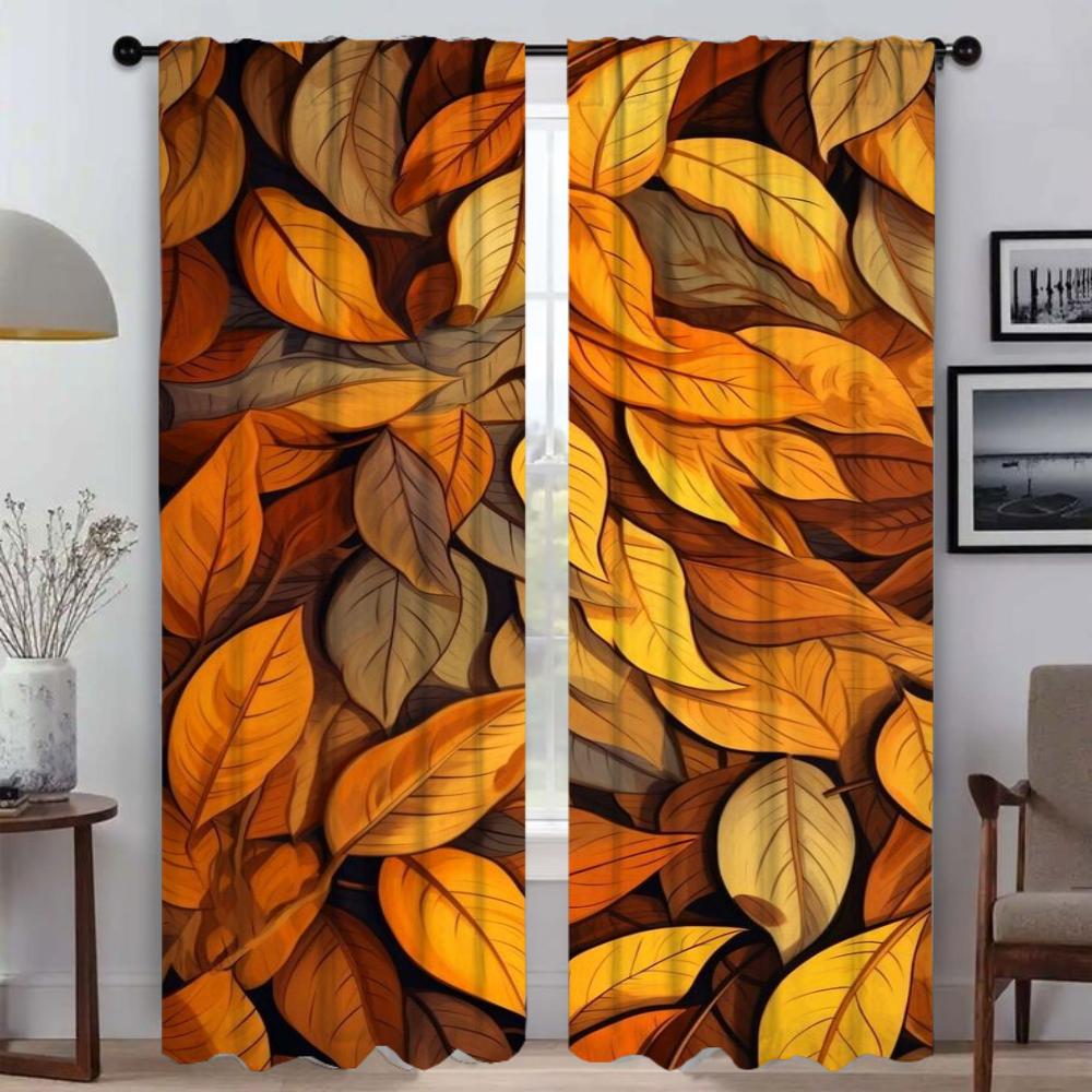 Плотные шторы для гостиной, шторы для домашнего интерьера, 2 шт., занавеска для окна, тюль для спальни, кухни