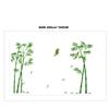 Removable Green Bamboo Forest Depths Wall Sticker Creative Chinese Style DIY Tree Home Decor Decals for Living Room Decoration