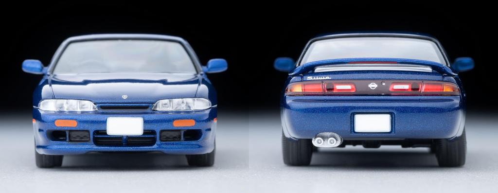 TOMYTEC Tomica Limited Vintage Neo Scale Nissan Silvia Aero 1995 Finished 335993 1/64 LV-N333c K's (Purplish Blue) Model, Model,
