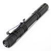 Medical Mini Aluminum Pen Light with Clip - High Brightness White LED Portable Flashlight