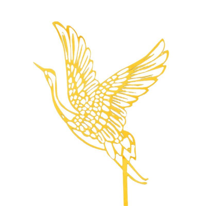 Топпер для торта из двухслойного акрила Фу Шоу на Праздник Весны, Новый год и день рождения