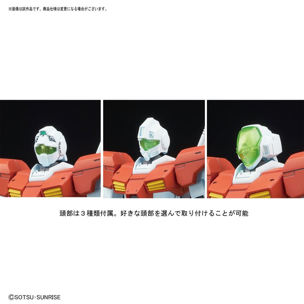 Пластиковая модель HGBF Gundam Build Fighters Counterattack в масштабе GM/GM 1/144 с цветовой кодировкой