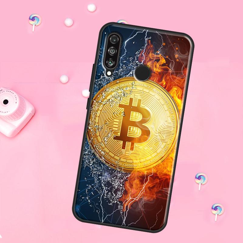 Смешные монеты Биткоина Для Huawei Nova 12s 12i 8i 11i 9 10 SE Y60 Y70 Y90 Y72 Y73 Y61 Y91 P60 Pro P30 P40 Lite Чехол