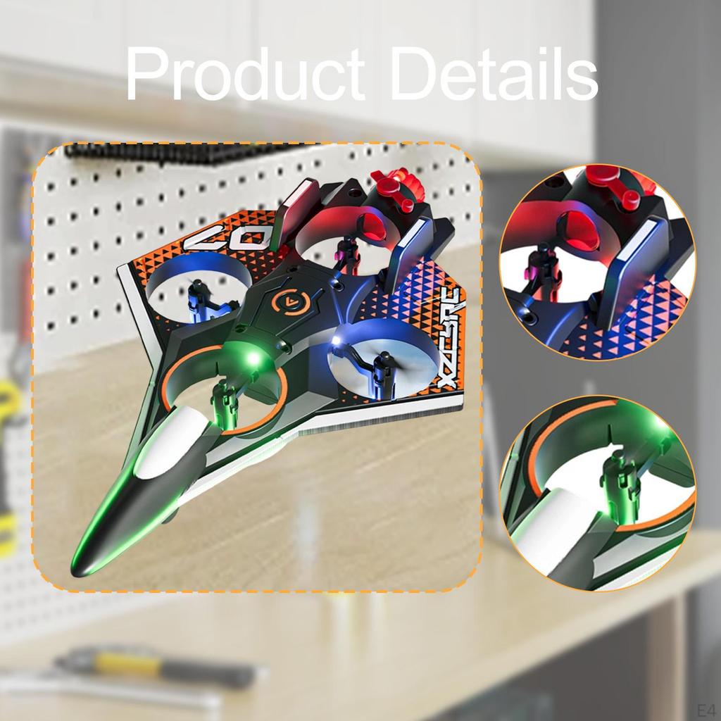 Foam RC Planes for Kids Aircraft Toy Jet Easy to Control Spray Glider Fighter Beginner