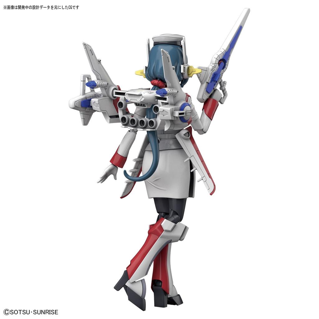 Пластиковая модель HGBF Gundam Build Fighters Lohengrinko, миссис. 1/144 с цветовой кодировкой