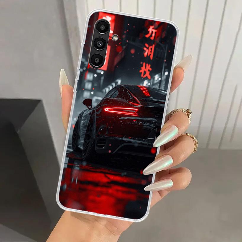 Чехол для телефона Спортивный автомобиль 911 для Samsung Galaxy A17 A16 A37 A26 A36 A57 A56 A15 A25 A35 A55 A14 A24 A34 A54 A13 A23 A33 A53 Galaxy