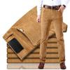 Men's High Quality Business Casual Trousers Corduroy Soft Comfortable Wear-Resistant Flexible Slim-fitting Elastic And Textured Men's Casual Pants