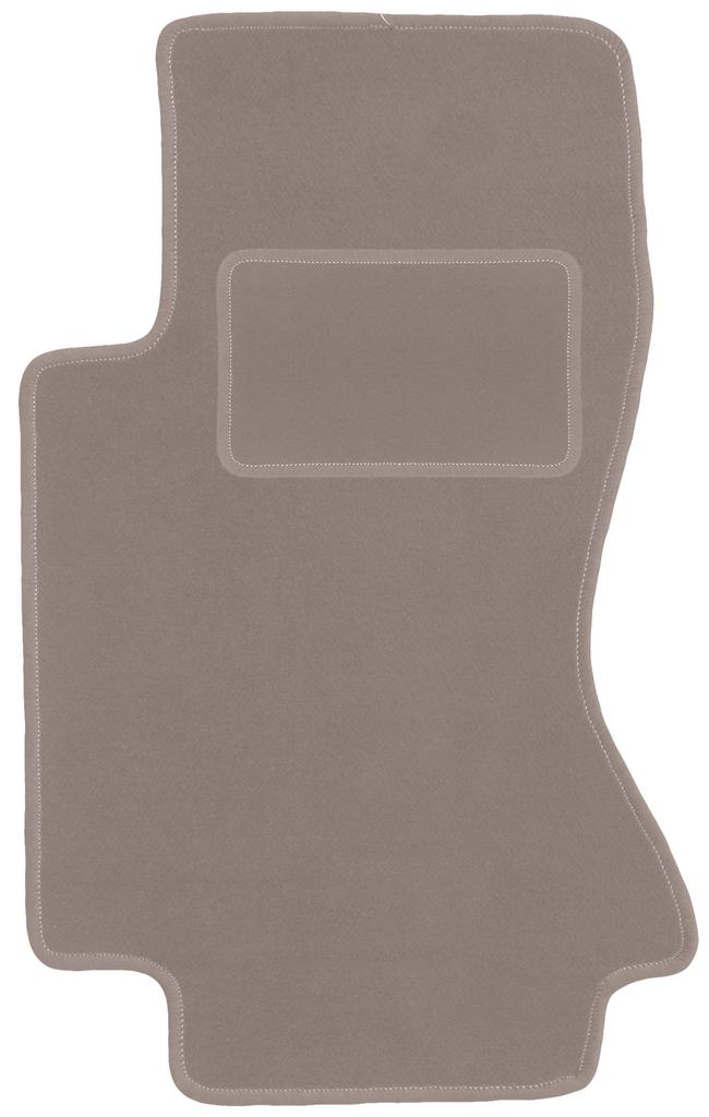 Beige driver's mat for: Jaguar S-Type X204 sedan (2002-2008)