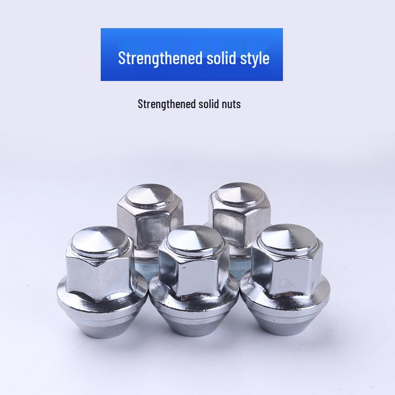 Compatible Lug Nuts for Ford Focus, Mondeo, Kuga, Victory, Everest, Fiesta, and Edge Cars
