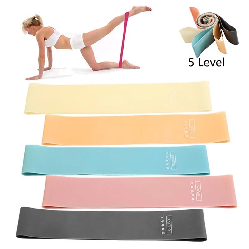 Fitness Elastic Resistance Bands Home Training Yoga Sport Resistance Bands Set Stretching Pilates Crossfit Workout Gym Equipment