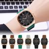 Soft Fashion Women Watch Rhinestone Inlaid Quartz Silicone Tape for Men's and Women's Watches Quartz Watch Wrist Watch