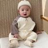 Infant Korean-Style Unisex Long-Sleeve Jumpsuit - Comfortable and Stylish for Spring/Autumn