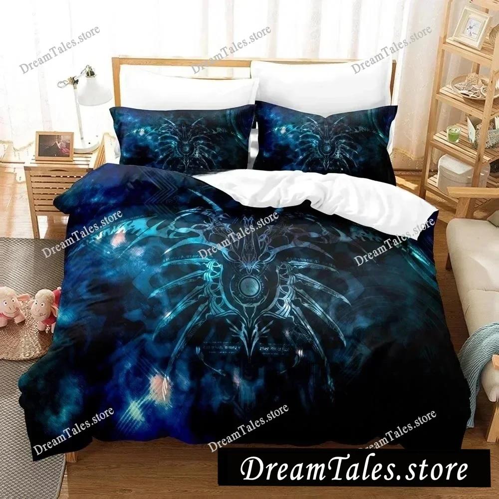 BlazBlue Bedding Set Single Twin Full Queen King Size Bed Set Adult Kid Bedroom Duvet Cover Sets 3D Print Game Bed Sheet Set741
