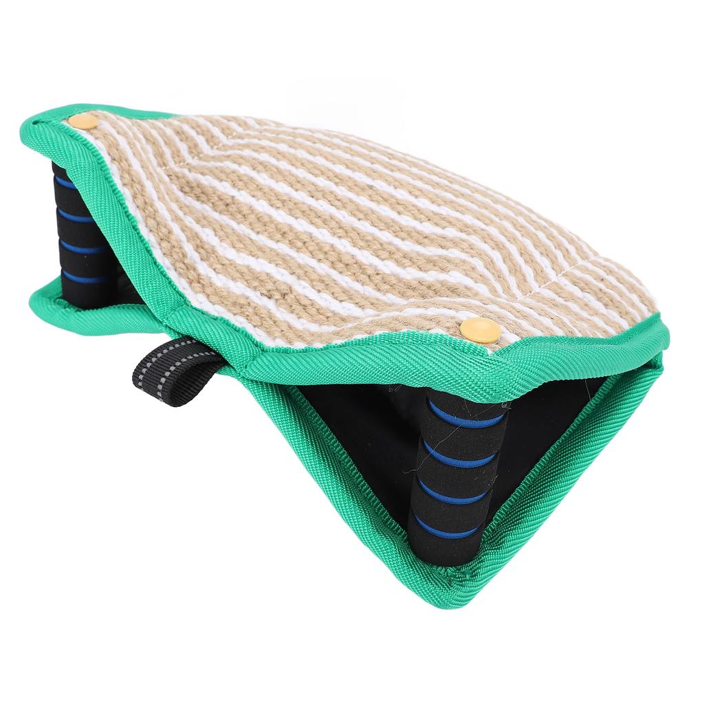 Подушка для укуса собаки, эффективная обучающая износостойкая джутовая игрушка для укуса собаки для немецкой овчарки