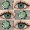 Eyeshare Gray Color Contact Lenses for Eyes Brown Eye Korean Colored Lenses Beautiful Pupil Eye Makeup Colorful Pink Lens 2pcs
