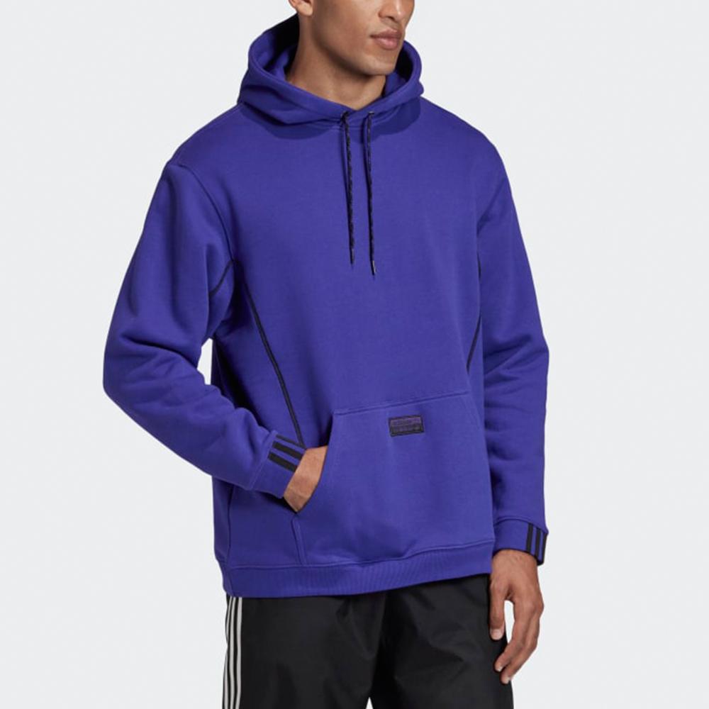 adidas Мужские пуловеры с капюшоном Originals RYV, фиолетовые GD9329