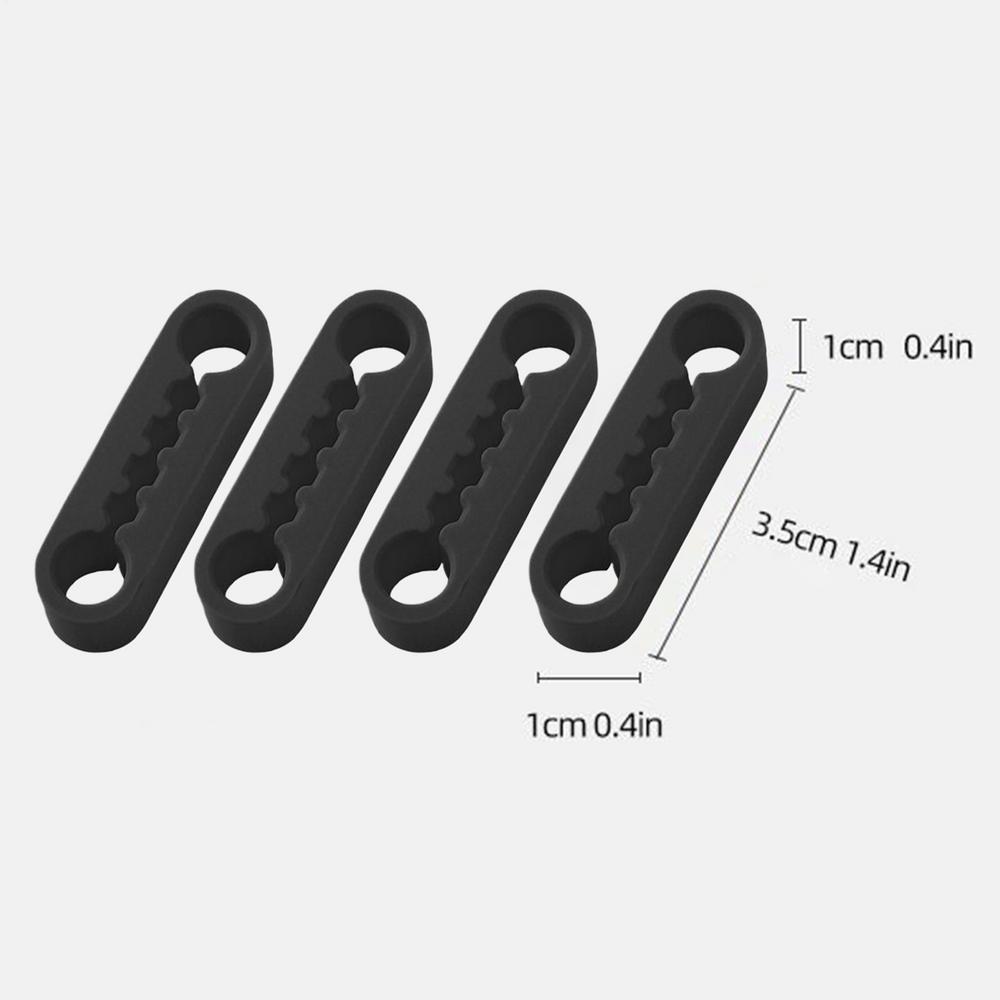 Silicone Car Door Lock Cover Pad Universal Anti Vibration Shock Absorber Soundproof Damper For Auto Door Latch Anti Scratch Gas Tank Doors 4