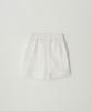 BUT'TON Stitch Banding Shorts (Ivory)