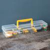 Transparent Storage Screw Box Impact-resistant Tool Storage Box Hardware Tool Box  Organizer