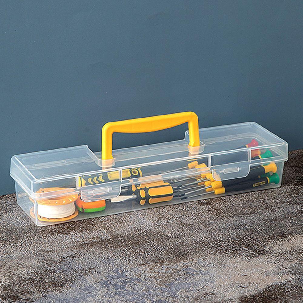 Transparent Storage Screw Box Impact-resistant Tool Storage Box Hardware Tool Box Organizer