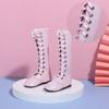 1/3 7.8CM Fashion Doll Fabric Shoes PU Leather With Differents Color Suitable for 60cm Doll Wearing Boots Shoes