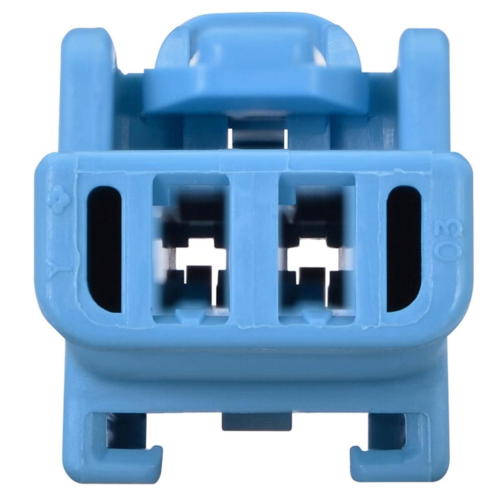 Daytona 96191 Motorcycle Turn Signal Connector 2 Pole Honda Light Blue