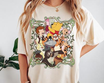 Retro Honey Bear T-shirt Honey Bear and Friends Shirt, Theme Park Trip 2026 Shirt, Family Matching Tee, Bear And Co Tee